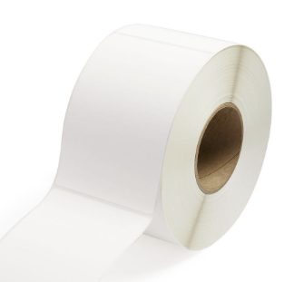 4" x 6" White - Thermal Transfer Labels - 3" Core